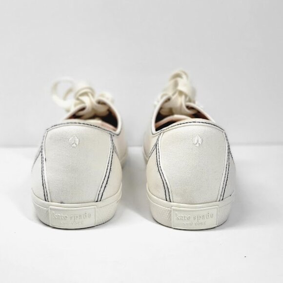 KATE SPADE tommi canvas sneakers Sz 8.5 NEW - Picture 6 of 8